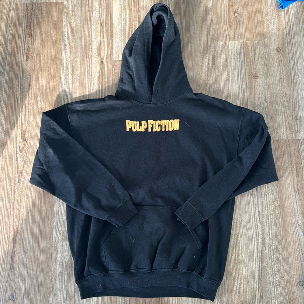 Pulp Fiction Vintage Graphic Hoodie